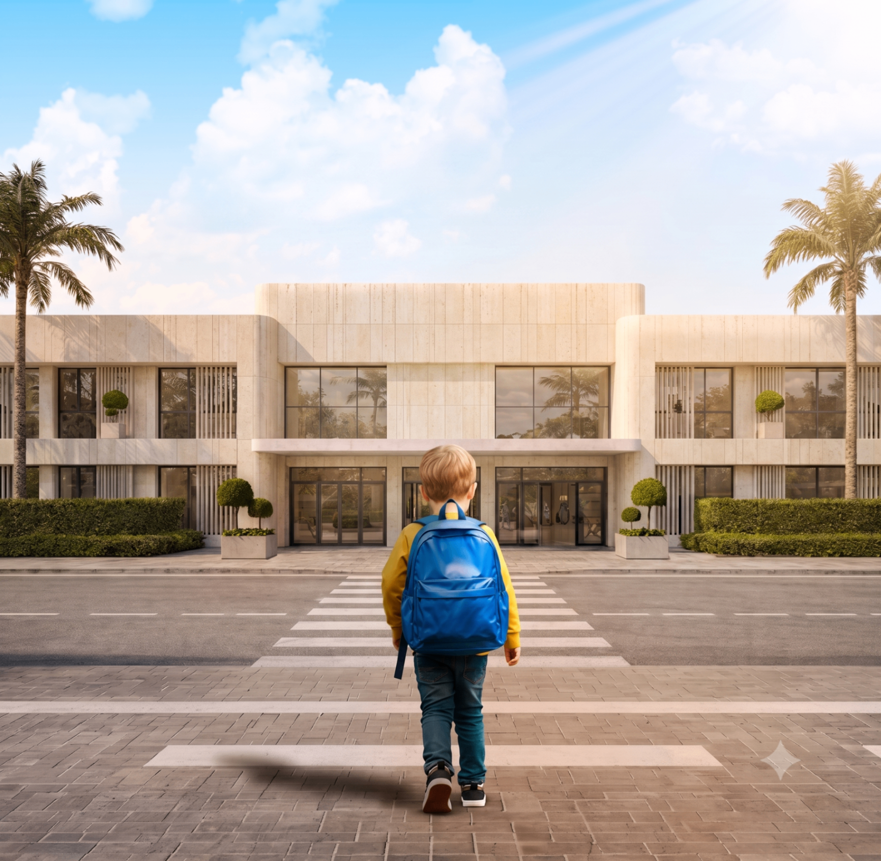 Render oficial del nuevo Centro Educativo Máximo Potencial en Punta Cana